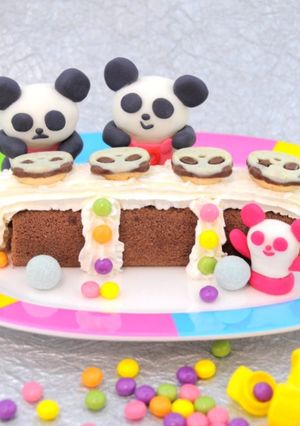 ♪さくさくぱんだ工場ケーキ♪-レシピのメイン写真