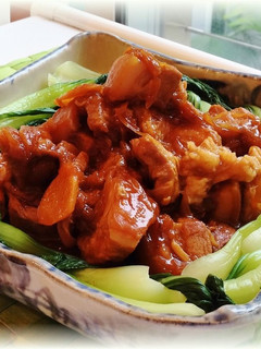 玉ねぎソースの豚角煮-レシピのメイン写真