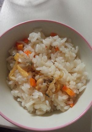 娘大好き！アサリご飯☆-レシピのメイン写真