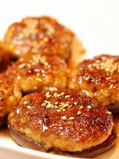 しいたけの肉詰め*照り焼きソース-レシピのメイン写真