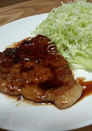 豚ロースのニンニクステーキ-レシピのメイン写真