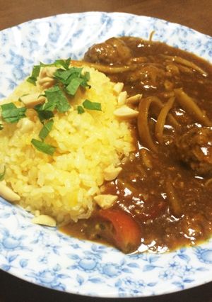 千葉なめろうボールカレー-レシピのメイン写真