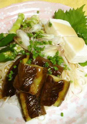 野菜たっぷり☆あんかけ素麺☆-レシピのメイン写真