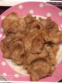 5分?!つけ込まない簡単生姜焼き-レシピのメイン写真
