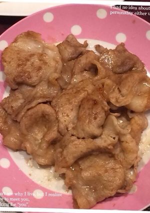 5分？！つけ込まない簡単生姜焼き-レシピのメイン写真