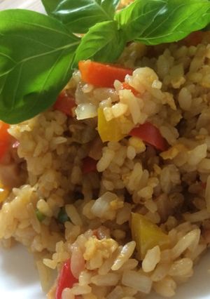 タイ風焼豚チャーハン-レシピのメイン写真