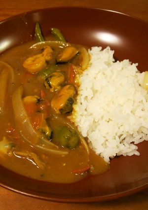 兵庫県産野菜とシーフードの炒めカレー-レシピのメイン写真