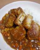 ごろっと！羽島レンコン巻肉カレー