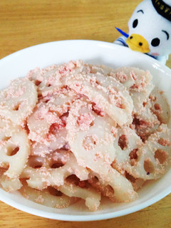 タラコ蓮根-レシピのメイン写真