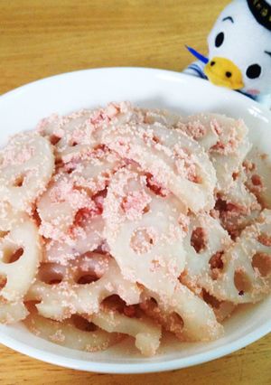 タラコ蓮根-レシピのメイン写真