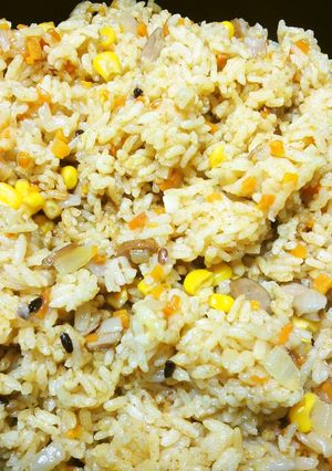 炊飯器でカレーピラフ-レシピのメイン写真