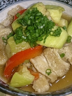 茄子と豚バラ肉の揚げ浸し-レシピのメイン写真