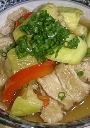 茄子と豚バラ肉の揚げ浸し-レシピのメイン写真