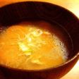 *豚肉の茹で汁で!豚汁風味噌汁*