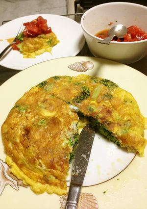ブロッコリーのイタリアンオムレツ-レシピのメイン写真