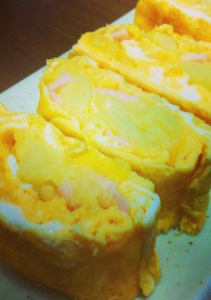 ポテサラ✖卵焼き お弁当に♫-レシピのメイン写真