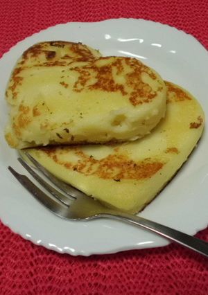 フライパン焼きチーズケーキ　スィールニキ-レシピのメイン写真