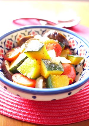 レンジで♪作り置き☆彩り野菜のマリネ-レシピのメイン写真