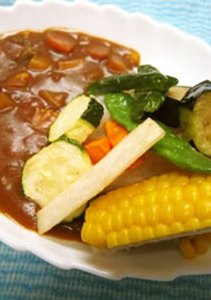 野菜だけ！！ヘルシーカレー-レシピのメイン写真