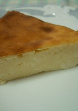 混ぜるだけ♪簡単ベークドチーズケーキ-レシピのメイン写真