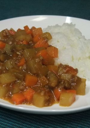 ぱぱっと出来る！大根のドライカレー-レシピのメイン写真