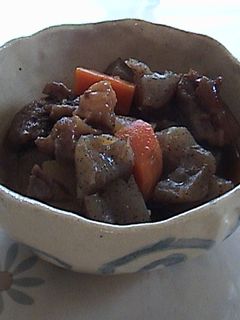 秘伝の牛筋の煮込み-レシピのメイン写真
