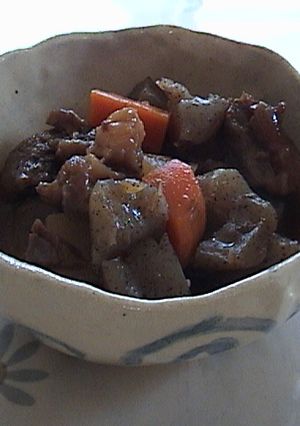 秘伝の牛筋の煮込み-レシピのメイン写真