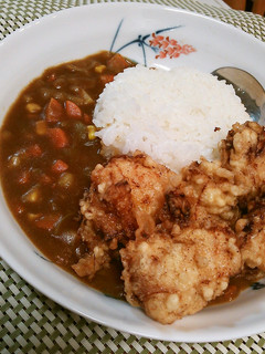 野菜たっぷり鶏天カレー-レシピのメイン写真