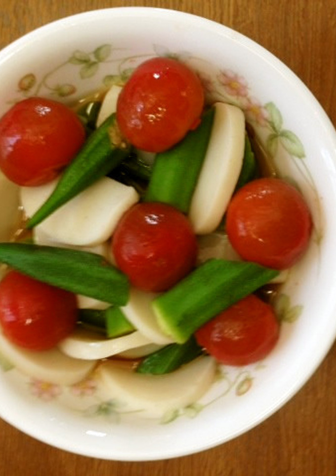 かまぼこと夏野菜の簡単サラダ-レシピのメイン写真