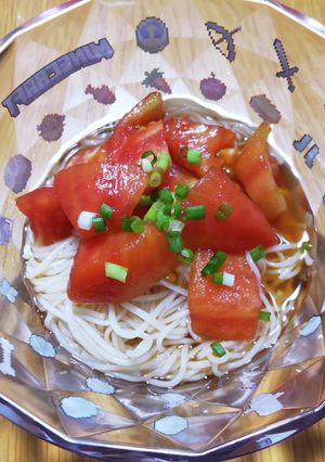 夏のトマトつゆ＊冷奴、そうめんに-レシピのメイン写真