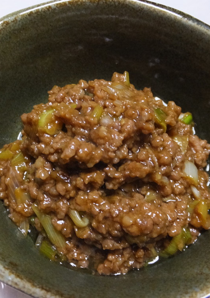 中華風！旨味肉みそ☆簡単レンジで６分♪-レシピのメイン写真