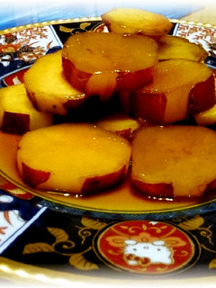 さつまいもの醤油甘煮-レシピのメイン写真