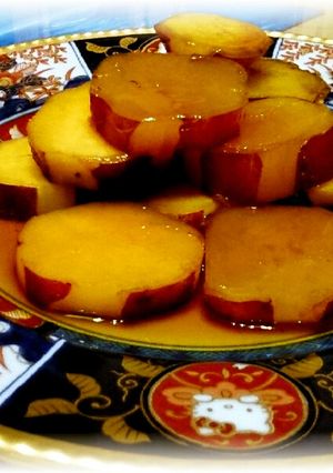 さつまいもの醤油甘煮-レシピのメイン写真
