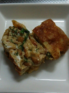 大葉入り納豆卵焼き-レシピのメイン写真