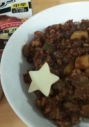 カリカリれんこん のドライカレー-レシピのメイン写真