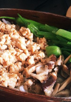 ランチにぴったり!簡単ヘルシーそぼろ弁当-レシピのメイン写真