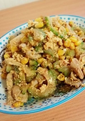 家の定番＊ゴーヤみそ味チャンプルー-レシピのメイン写真