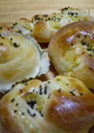 おさつパン（ホシノ）-レシピのメイン写真