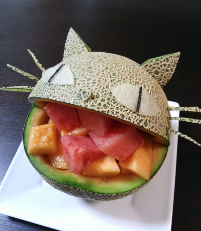 猫ちゃん☆メロン by oninopantu 【クックパッド】 簡単おいしい