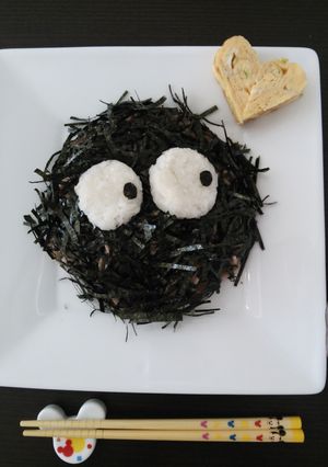 まっくろくろすけ蕎麦-レシピのメイン写真