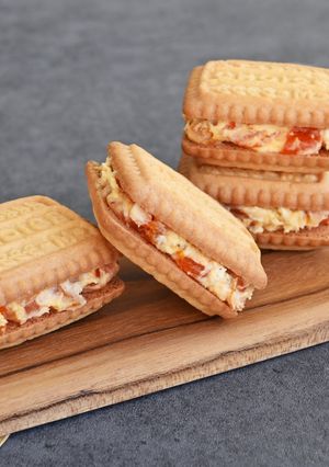 あんぽ柿のバターサンドクッキー-レシピのメイン写真
