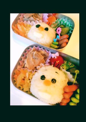 ツムツムキャラ弁☆アナ雪＊オラフ＊-レシピのメイン写真