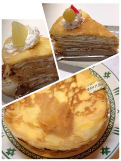 焼いて、塗って、重ねてミルクレープ-レシピのメイン写真