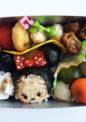 ツムツムキャラ弁☆第5段 ミニー-レシピのメイン写真