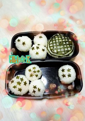 海苔だけで☆掴もうぜ！ドラゴンボール！！-レシピのメイン写真