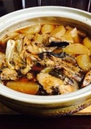ぶり大根(土鍋)-レシピのメイン写真
