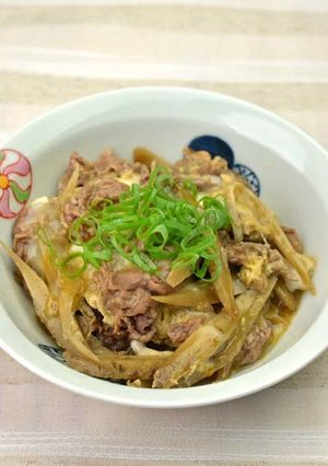 牛肉の柳川風-レシピのメイン写真