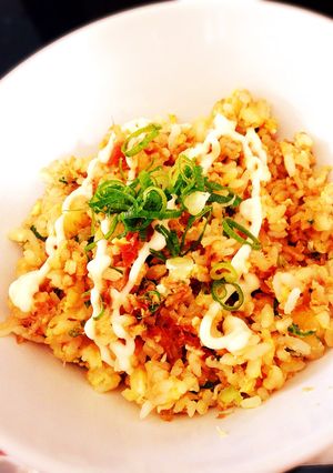 *梅マヨかつお炒飯*簡単1人ランチに♪-レシピのメイン写真