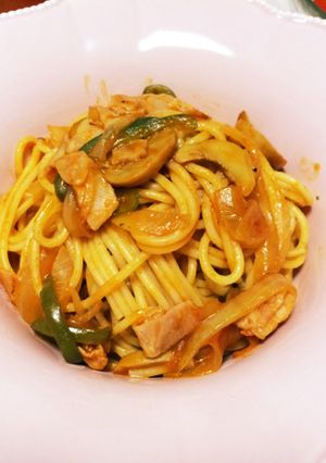 簡単！ナポリタン-レシピのメイン写真