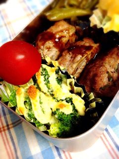 お弁当に!簡単ブロッコリーマヨ粉チーズ♪-レシピのメイン写真